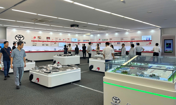 Toyota Việt Nam xuất khẩu hơn 1.000 linh kiện nội địa hóa trong 30 năm hoạt động