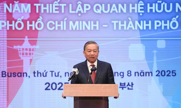 Tổng Bí thư Tô Lâm dự lễ ra mắt Tổng lãnh sự quán Việt Nam tại Busan, Hàn Quốc