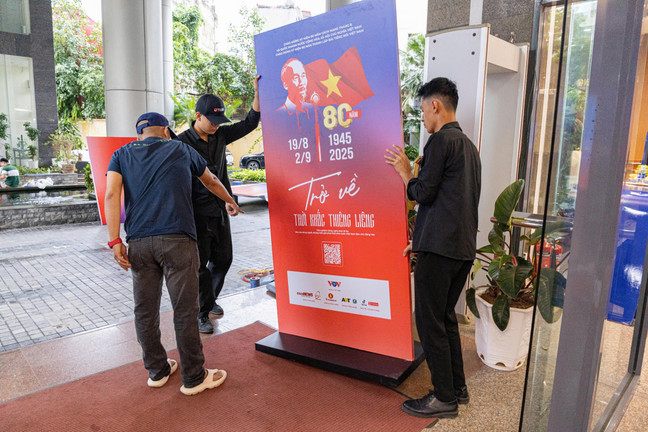 Không gian triển lãm VR 'Trở về thời khắc thiêng liêng' trước giờ G