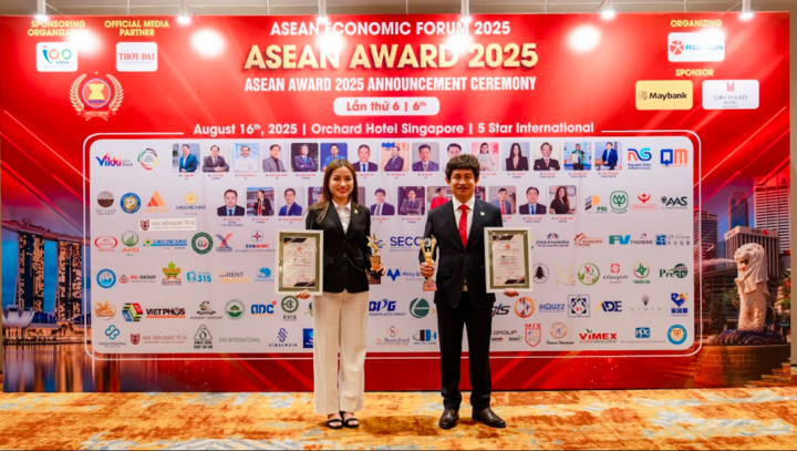 Meey Group lập 'kỳ tích kép' tại ASEAN AWARD 2025
