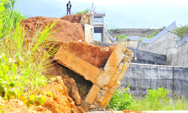 Hồ chứa nước trăm tỷ ở Lâm Đồng: Hứa hẹn tưới tiêu, thực tế sạt lở tiêu điều