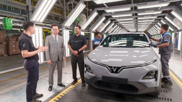 Vinfast có 'căn cứ' đầu tiên xuất khẩu xe điện tại Nam Á, Trung Đông, châu Phi