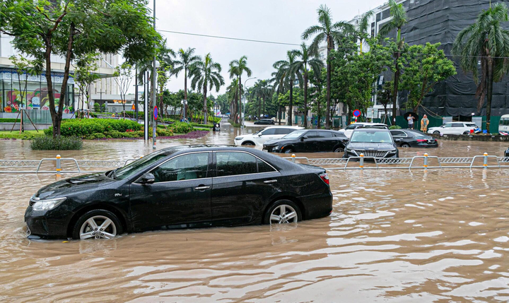 Danh sách các điểm úng ngập ở Hà Nội ngay lúc này