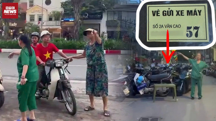 Hỗn loạn bãi xe tự phát giá 'cắt cổ' ở Hà Nội, người dân ngậm ngùi chịu đựng