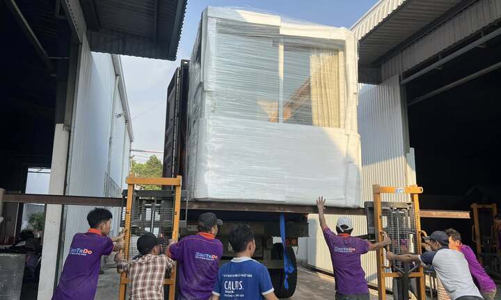 Độc đáo mô hình ‘nhà mang đi’, ship tận nơi