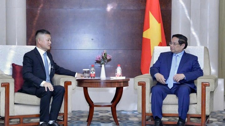 Thủ tướng Phạm Minh Chính tiếp các tập đoàn hàng đầu Trung Quốc