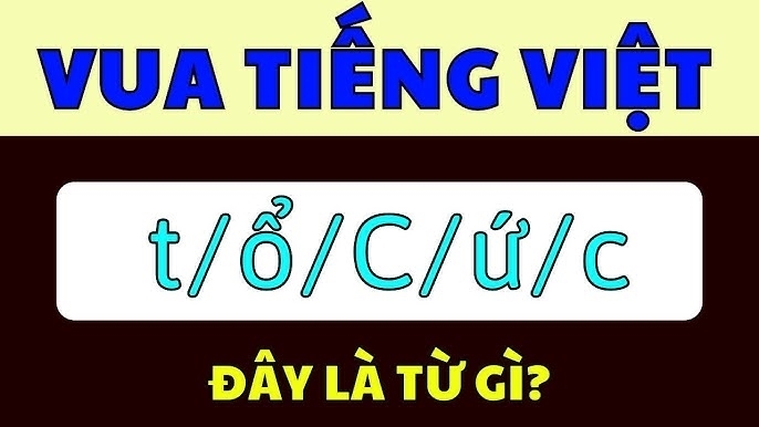 Vua Tiếng Việt cũng phải 'bó tay' trước câu đố này