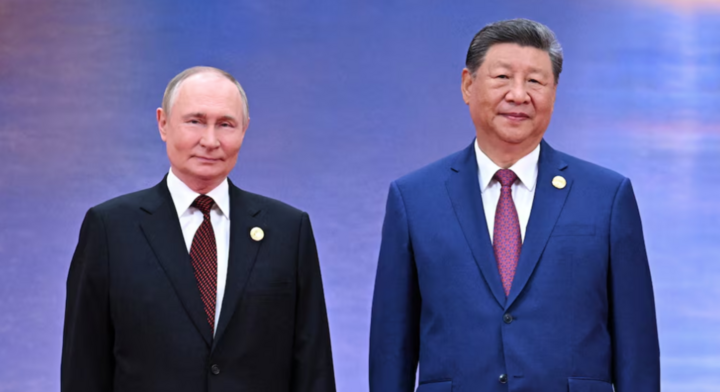 Chủ tịch Trung Quốc Tập Cận Bình tiếp hai Nhà lãnh đạo Putin và Kim Jong-un