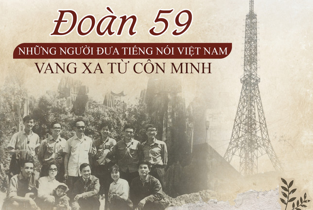 Đoàn 59 - Những người đưa Tiếng nói Việt Nam vang xa từ Côn Minh