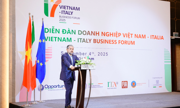 Diễn đàn doanh nghiệp Việt Nam - Italia 2025 thu hút đông đảo doanh nghiệp