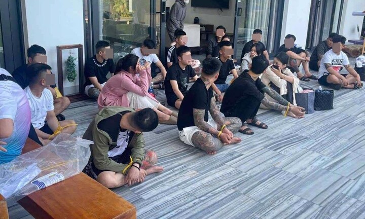 Nhóm nam thanh nữ tú thuê villa mở tiệc ma túy ở Đà Nẵng