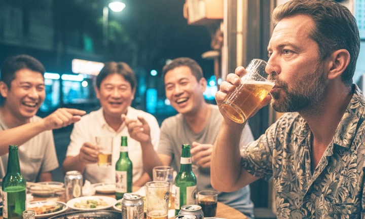 Mẹo uống rượu bia ít độc hại