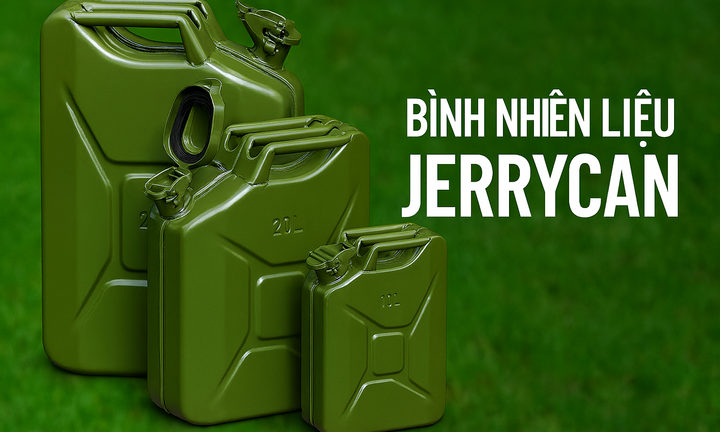 Tại sao một hộp xăng lại có ba tay cầm?