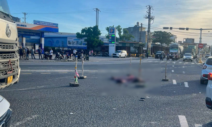 Hai mẹ con chết thảm dưới bánh xe tải ben sau va chạm giao thông ở Hải Phòng