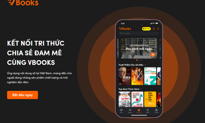 VBOOKs - thế giới tri thức trong tầm tay Gen Z