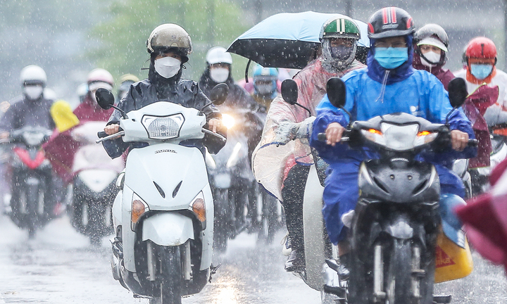 Dự báo thời tiết 10 ngày tới: Miền Bắc liên tục hứng mưa dông