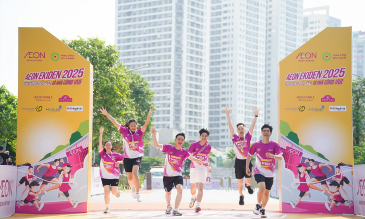 AEON Ekiden 2025 - năm đầu chạy tiếp sức Bắc - Trung - Nam