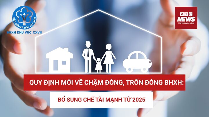 Quy định mới về chậm, trốn đóng BHXH: Bổ sung chế tài mạnh từ 2025