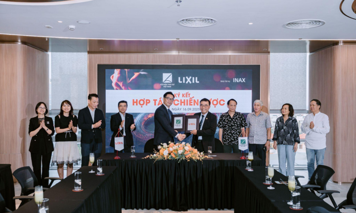 LIXIL Việt Nam và Hội Kiến trúc sư Việt Nam ký kết thỏa thuận hợp tác chiến lược