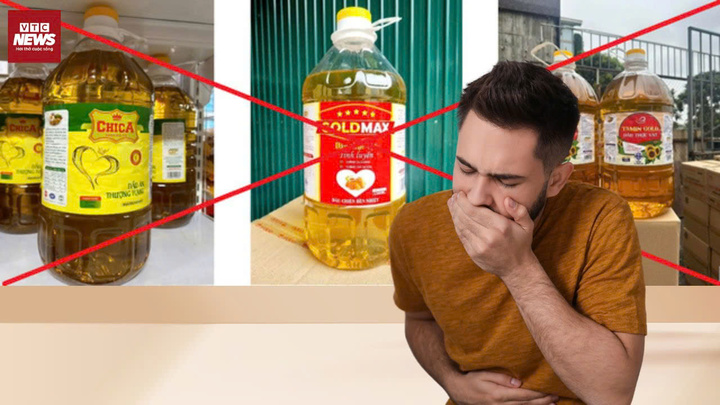 Cảnh báo dầu ăn giả ‘Gold Max’, ‘Tamin Gold’, ‘ChiCa’ đe dọa sức khỏe