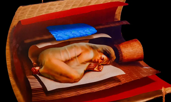 Phát hiện thi hài người phụ nữ 5.000 năm tuổi vẫn còn nguyên da, tóc trong mộ cổ