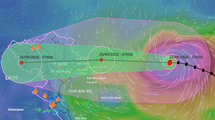 Vì sao bão số 9 Ragasa tiếp tục giảm cấp khi đi vào Biển Đông?