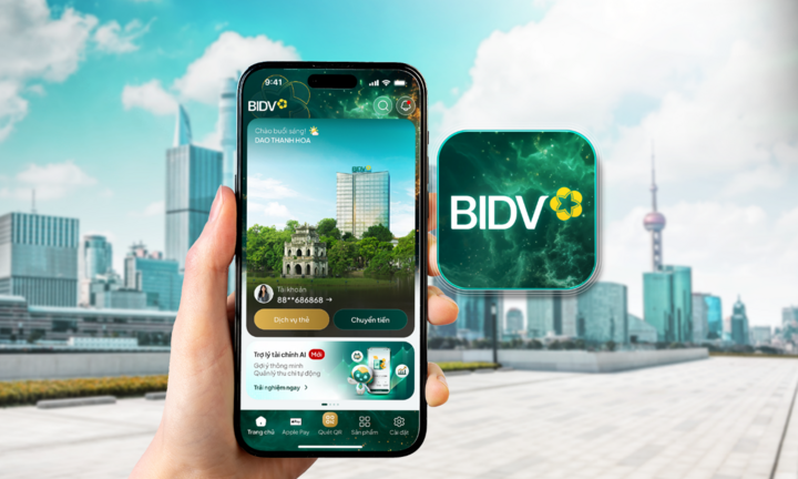 BIDV ra mắt SmartBanking ra mắt phiên bản X