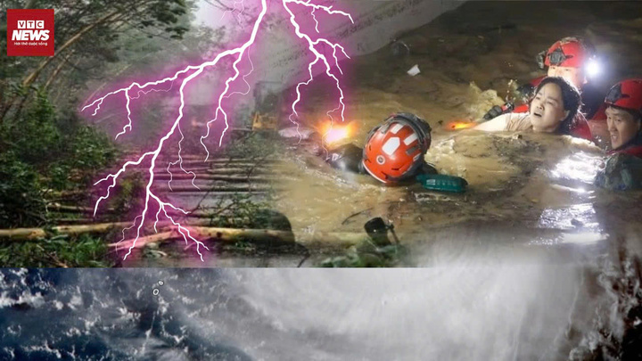 Siêu bão Ragasa 'càn quét' Hong Kong, gió giật kinh hoàng 220km/h