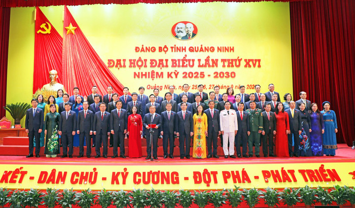 Toàn cảnh Đại hội đại biểu Đảng bộ tỉnh Quảng Ninh lần thứ XVI