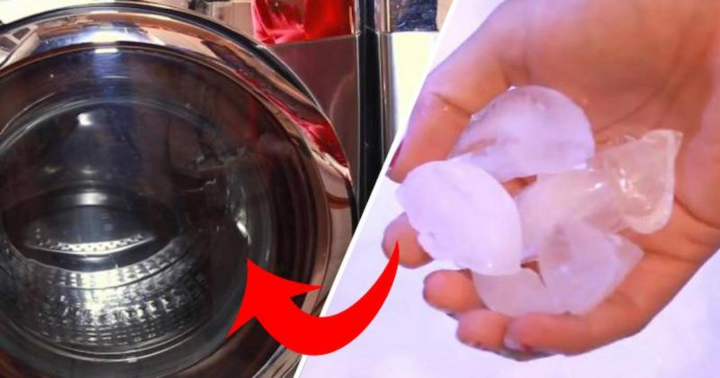 Tác dụng của việc cho đá lạnh vào máy sấy quần áo