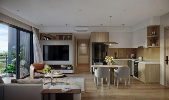 Masteri Rivera Danang kiến tạo không gian cân bằng cho gia đình đa thế hệ