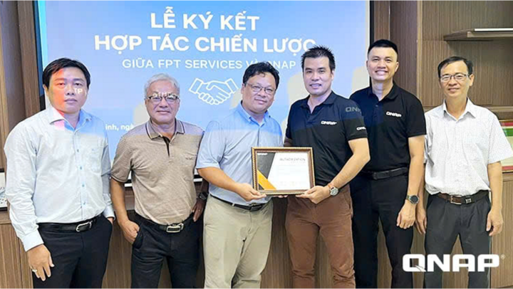 QNAP hợp tác cùng FPT Services nâng cao dịch vụ bảo hành tại Việt Nam