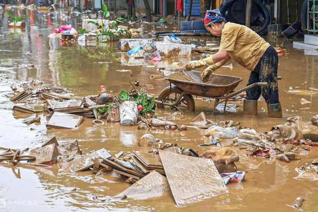Hình ảnh Thái Nguyên tan hoang sau lũ lịch sử