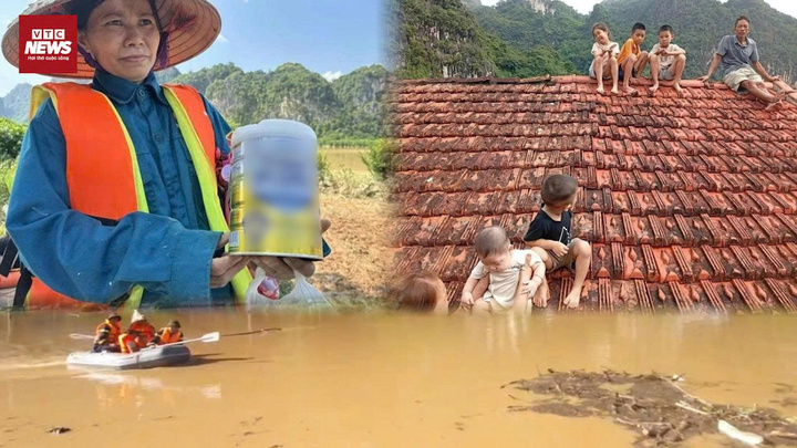 Trẻ nhỏ khát sữa, người dân vùng lũ xót xa: 'Có tiền cũng chẳng mua được gì'