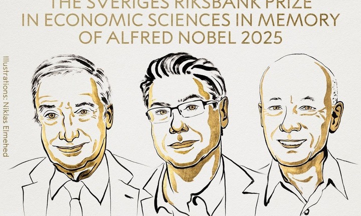 Giành giải Nobel nhờ 'lý giải tăng trưởng kinh tế dựa trên đổi mới sáng tạo'