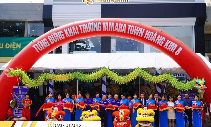 Yamaha Hoàng Kim chi nhánh Bình Thạnh chính thức khai trương