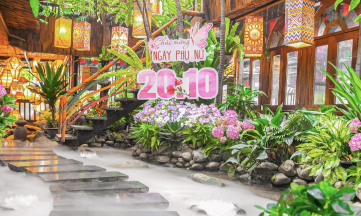 Địa điểm liên hoan ăn uống mừng ngày 20/10 ở Hà Nội 