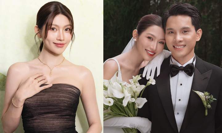 Á hậu Quỳnh Châu hé lộ về đám cưới với bạn trai doanh nhân