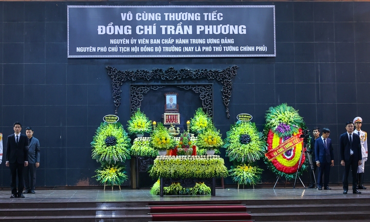 Lễ tang cấp Nhà nước nguyên Phó Chủ tịch Hội đồng Bộ trưởng Trần Phương