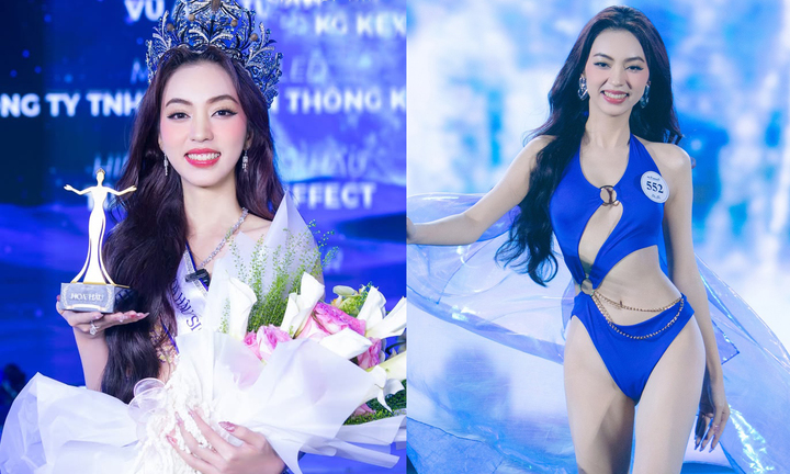 Sắc vóc người đẹp vừa đăng quang Hoa hậu Sinh viên Việt Nam 2025 