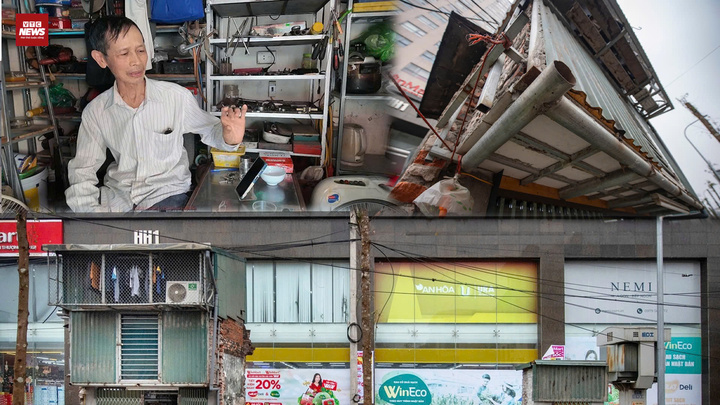 2 thế hệ sinh sống trong nhà siêu nhỏ 8m2 ở Hà Nội