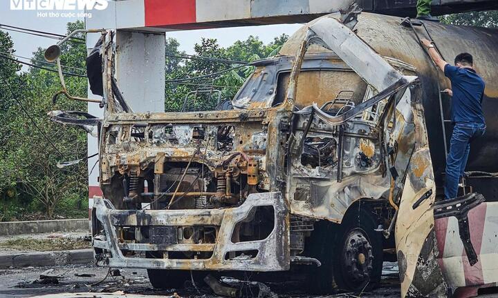 Nhân chứng kể giây phút xe bồn phát nổ như bom ở Hưng Yên