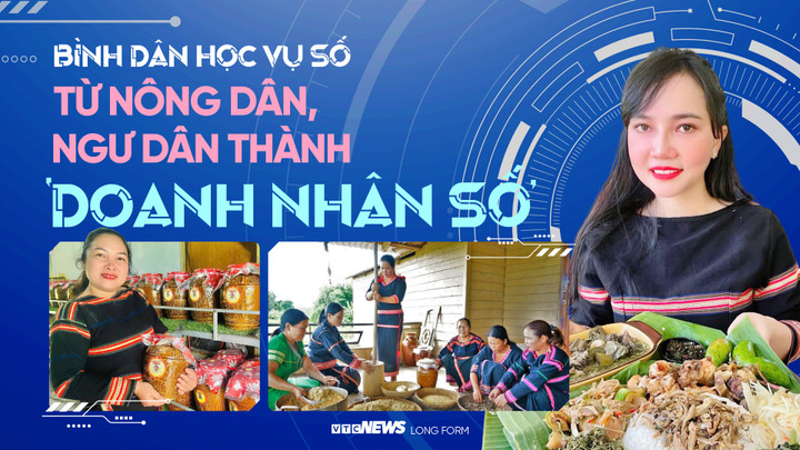 Bình dân học vụ số: Từ nông dân, ngư dân thành ‘doanh nhân số’