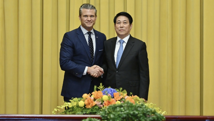 Chủ tịch nước Lương Cường tiếp Bộ trưởng Bộ Chiến tranh Mỹ Pete Hegseth 