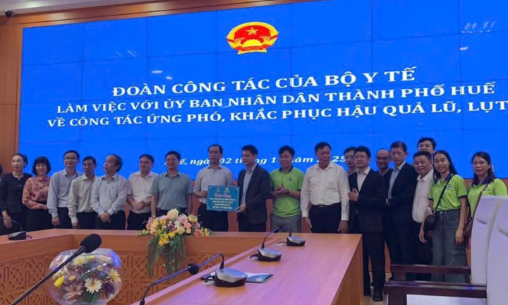 Smart A đồng hành cùng Bộ Y tế trong chuyến công tác sẻ chia cùng miền Trung 