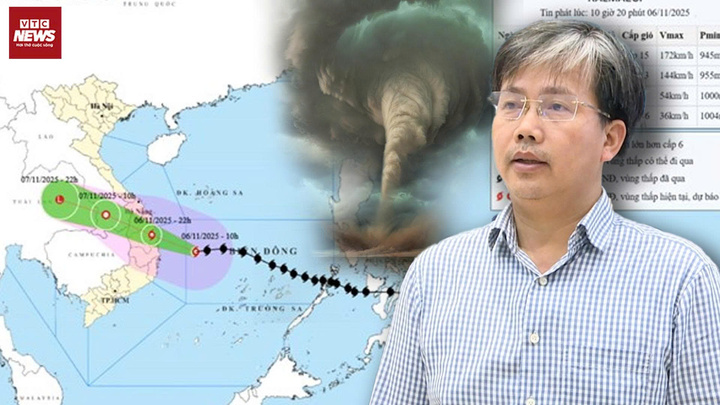 Thời gian bão số 13 Kalmaegi gây mưa to, gió mạnh ở Trung Bộ