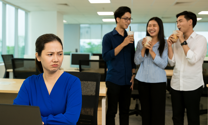 'Sợ méo mặt' vì thực tập sinh rich kid ngày nào cũng rủ gọi trà sữa đắt tiền