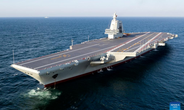 Hạ thuỷ tàu sân bay Phúc Kiến, Trung Quốc thách thức sức mạnh hải quân Mỹ