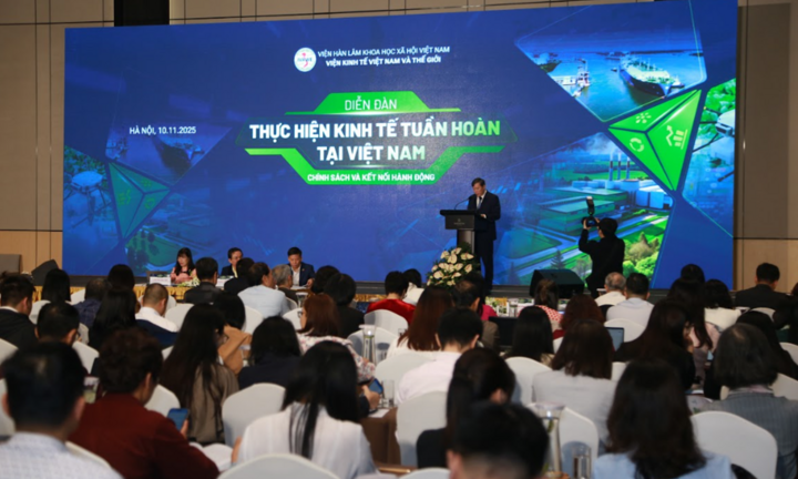 Thúc đẩy chuyển đổi sang mô hình kinh tế tuần hoàn