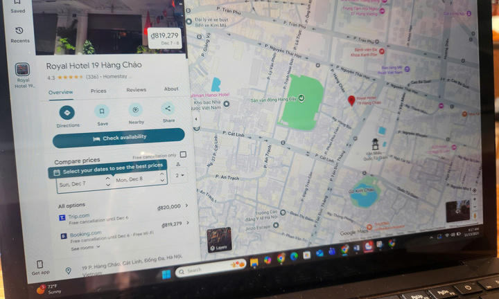 Google phản hồi về việc gỡ đánh giá 1 sao của khách sạn 'bùng phòng' ở Hàng Cháo